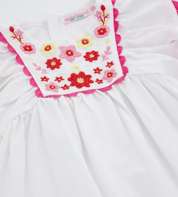 California mood baby girl cotton dress – Image 2