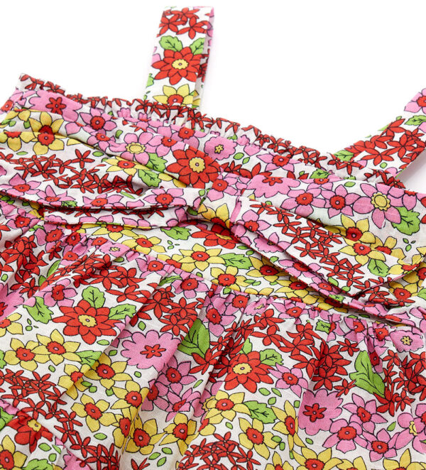 California mood baby girl loose dress – Image 2