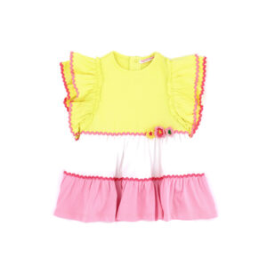 California Mood Baby girl Dress With Ruffles