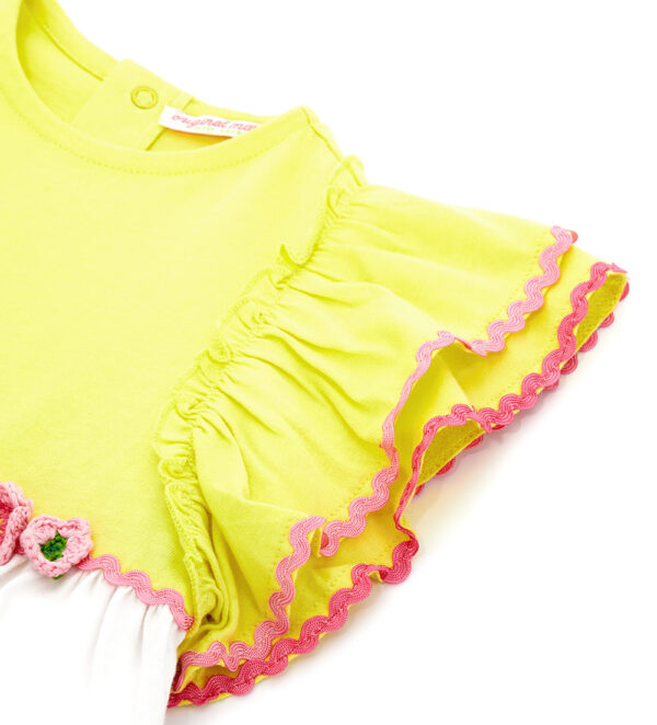 California Mood Baby girl Dress With Ruffles – Image 4