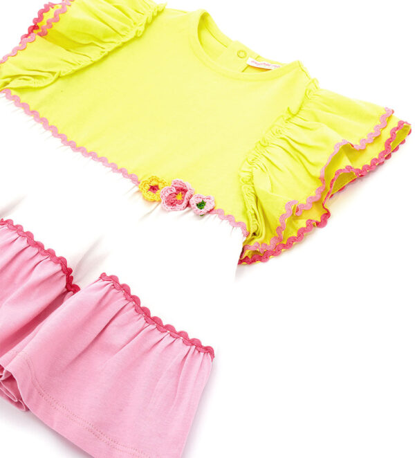 California Mood Baby girl Dress With Ruffles – Image 2