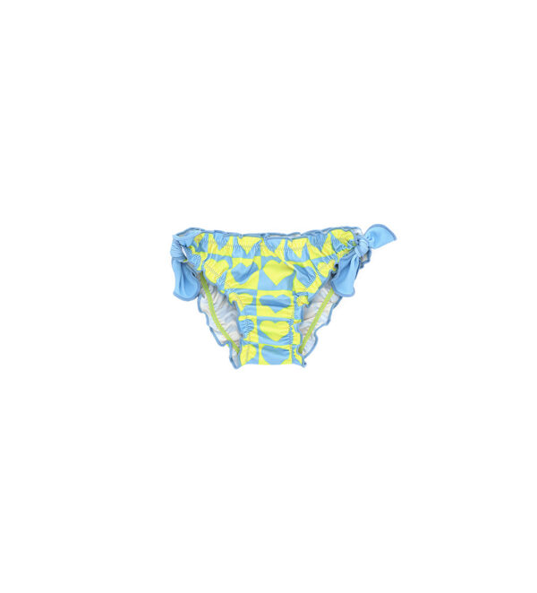 Beachwear baby girl beach briefs with bows – Image 4