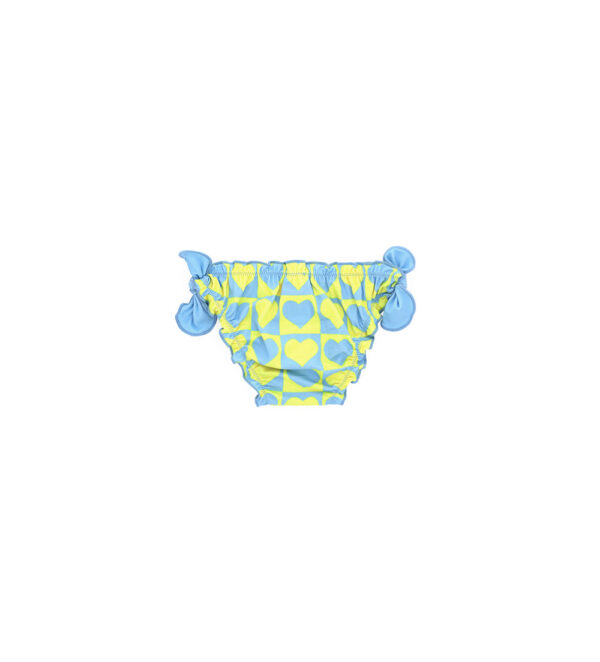 Beachwear baby girl beach briefs with bows – Image 6