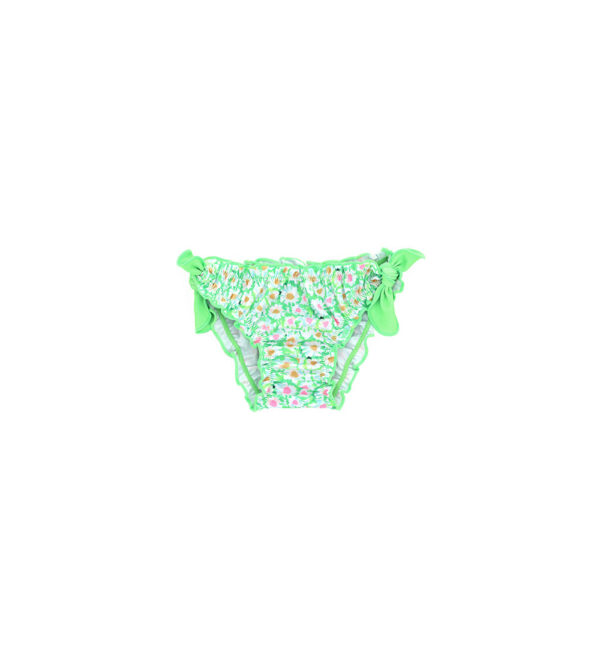 Beachwear baby girl beach briefs with bows – Image 7