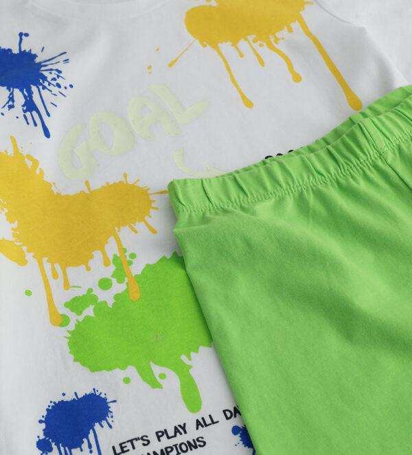 Good night boy short pajamas in cotton 6 – Image 2