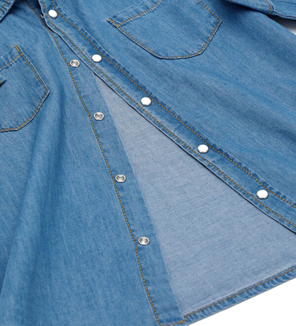 The worker boy denim shirt – Image 4