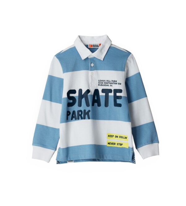 The worker boy long sleeved polo shirt