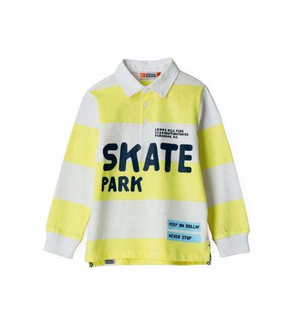 The worker boy long sleeved polo shirt – Image 5
