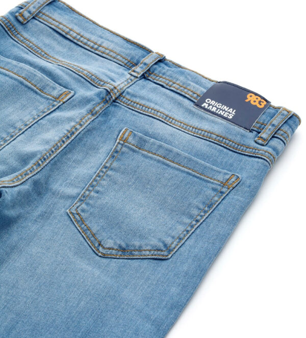 The worker boy cotton denim trousers 2 – Image 4