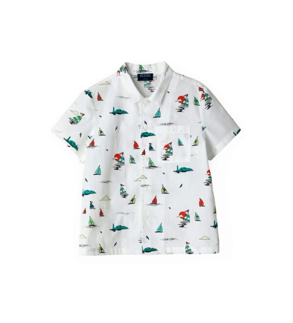 Ocean side boy short sleeved shirt – Image 5
