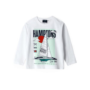 Ocean side boy piquet sweater