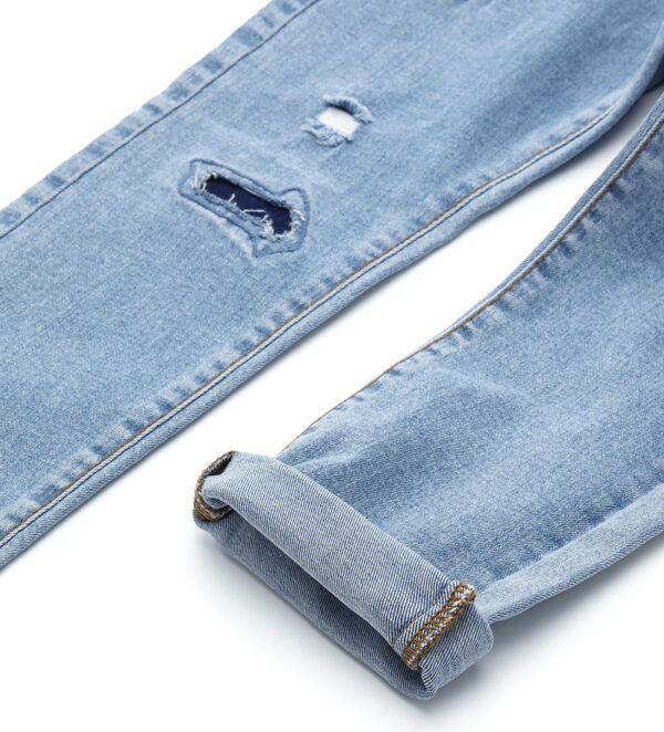Ocean side boy jeans with patches – Image 4