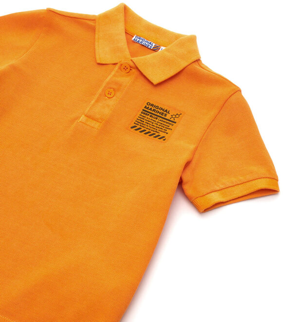 Marine biologist boy piquet polo shirt – Image 2