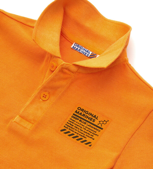 Marine biologist boy piquet polo shirt – Image 3