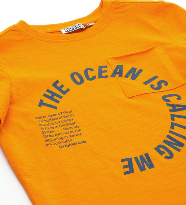 Marine biologist boy t-shirt with pocket – Image 2