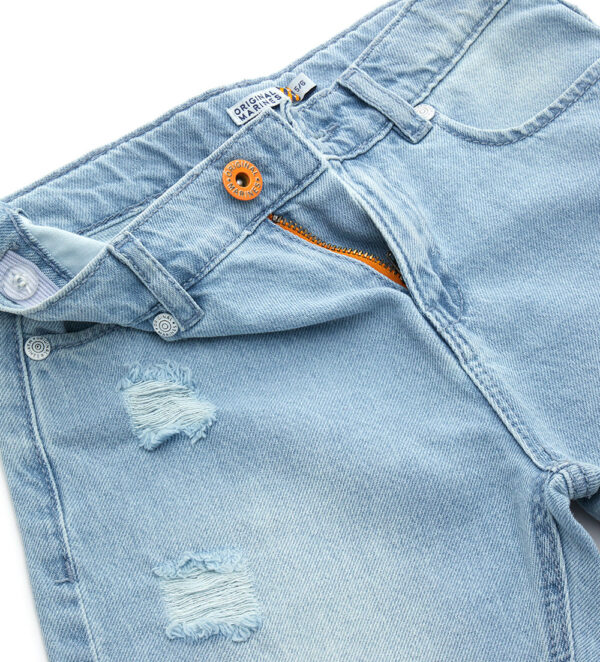 Marine biologist boy denim bermuda 2 – Image 3