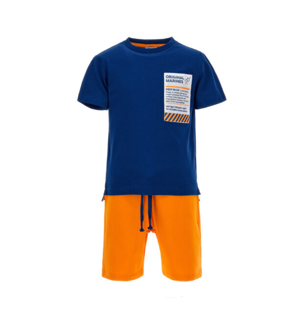 Marine biologist boy t-shirt and bermuda set 2