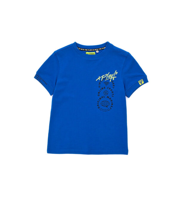 Street Sport Boy T-Shirt With Embroidery