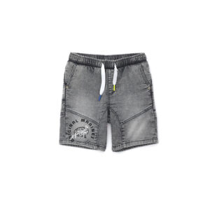 Street sport boy denim fleece bermuda 2