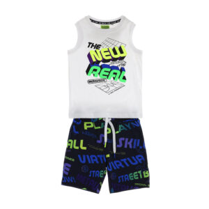 Street sport boy t-shirts and shorts sets 11