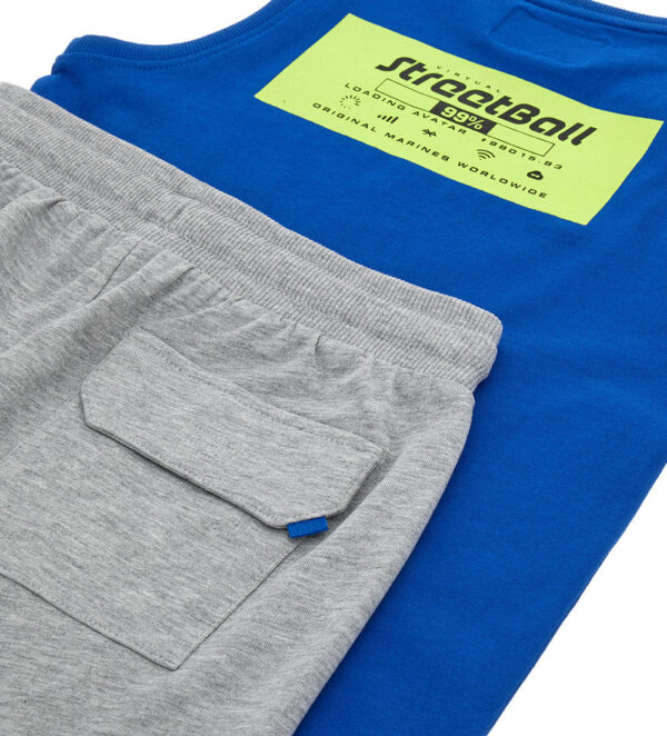 Street sport boy t-shirts and shorts sets 12 – Image 4