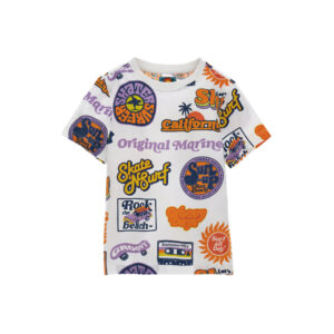 Surf Spirit Boy Slub Cotton T-Shirt 1