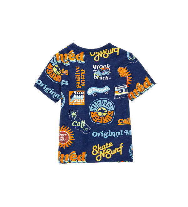 Surf spirit boy slub cotton t-shirt 1 – Image 5