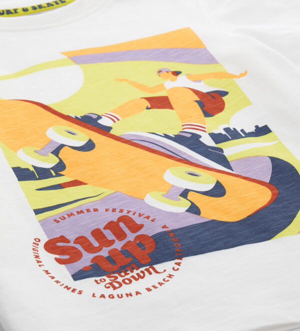 Surf spirit boy slub cotton t-shirt 2 – Image 12