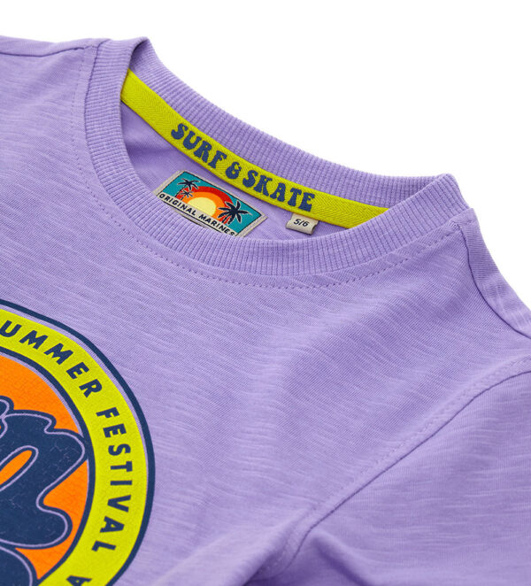 Surf spirit boy slub cotton t-shirt 2 – Image 7