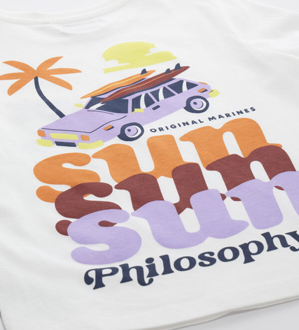 Surf spirit boy t-shirt with embroidery – Image 12