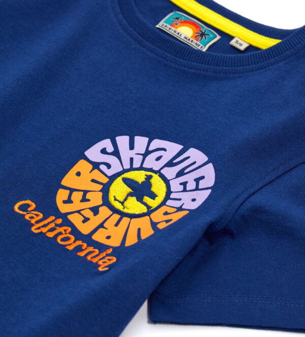 Surf spirit boy t-shirt with embroidery – Image 4