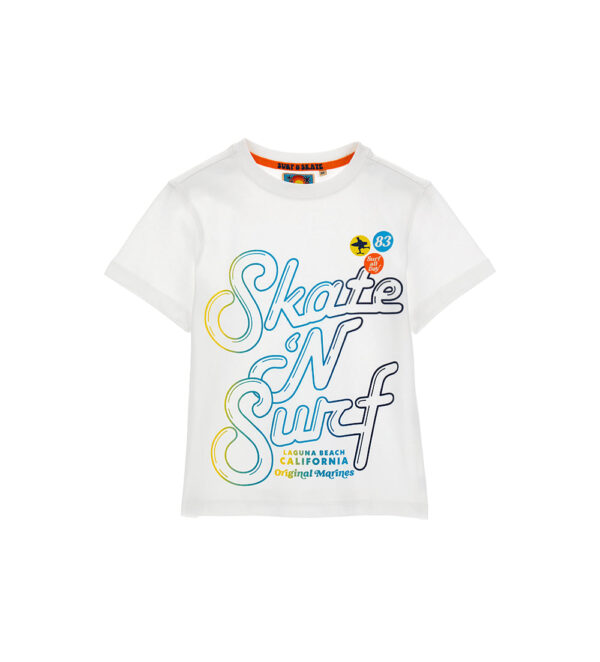 Surf spirit boy t-shirt in slub cotton 2 – Image 11