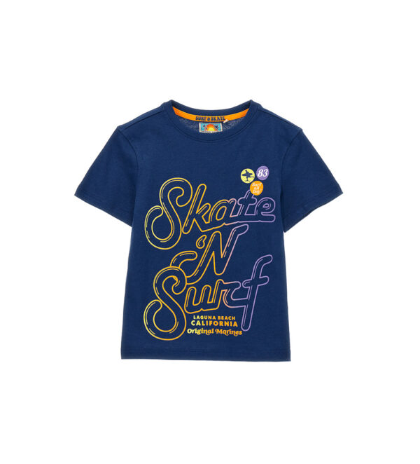 Surf spirit boy t-shirt in slub cotton 2 – Image 6