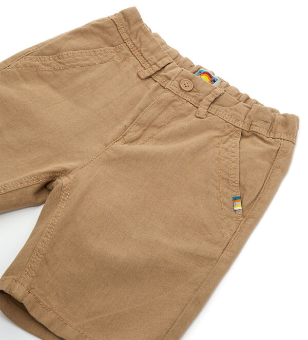 Surf Spirit Boy Linen Blend Bermuda – Image 3