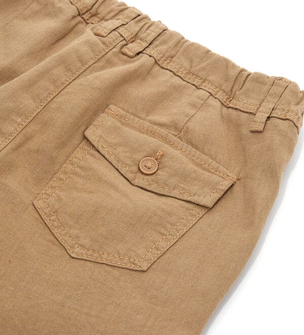 Surf Spirit Boy Linen Blend Bermuda – Image 5