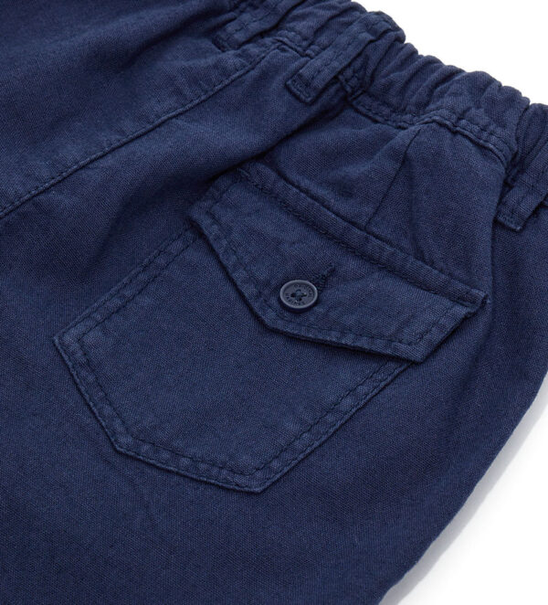 Surf Spirit Boy Linen Blend Bermuda – Image 8