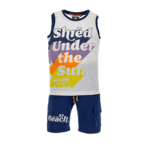 Surf spirit boy tank top and bermuda set 1