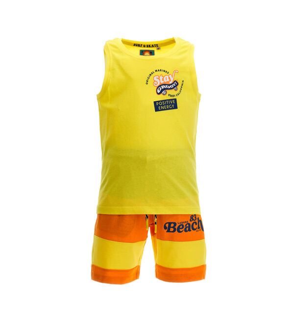 Surf spirit boy tank top and bermuda set 2 – Image 5