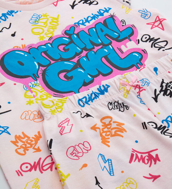 Good night girl short pajamas in cotton 9 – Image 3