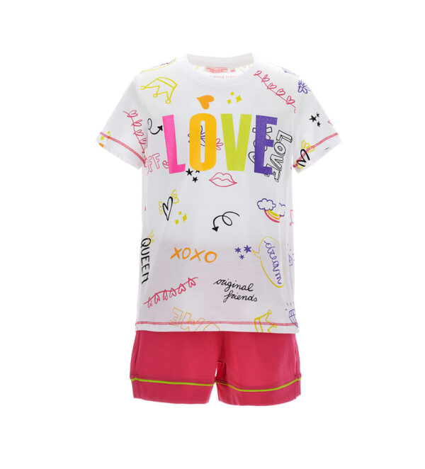 Good night girl short pajamas in cotton 11