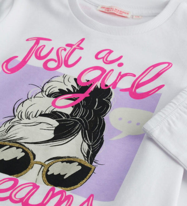 Good night girl long cotton pajamas 5 – Image 3