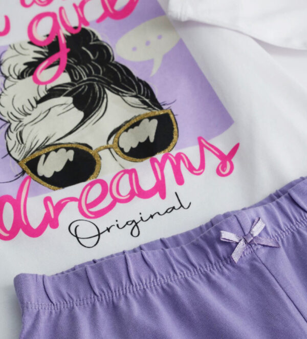 Good night girl long cotton pajamas 5 – Image 2