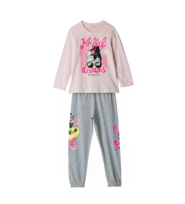 Good night girl long cotton pajamas 5 – Image 5
