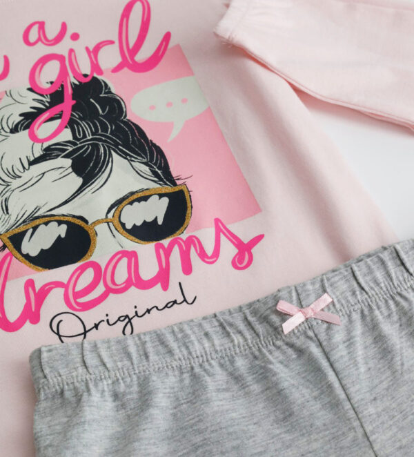 Good night girl long cotton pajamas 5 – Image 6