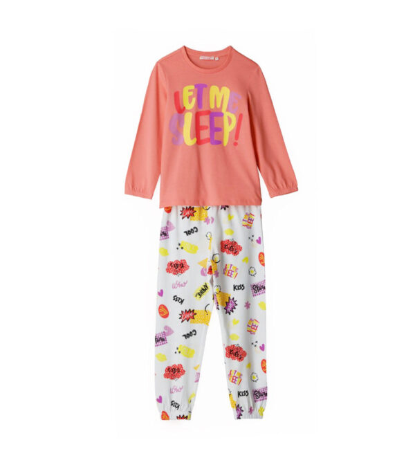 Good night girl long cotton pajamas 6 – Image 3
