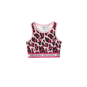 Active girl short top with elastic