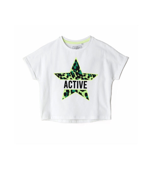Active girl sleeveless t-shirt