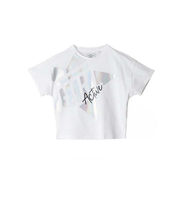 Active Girl Printed T-Shirt