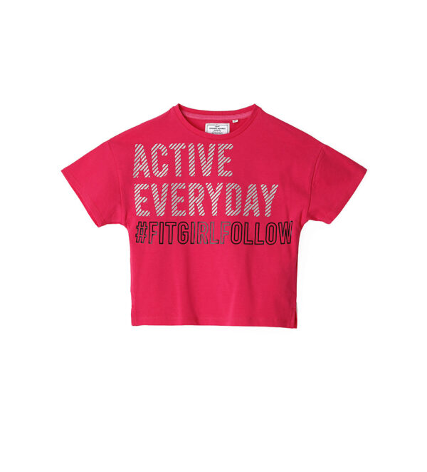 Active girl printed t-shirt – Image 4