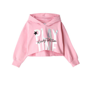 Active girl short sweatshirt